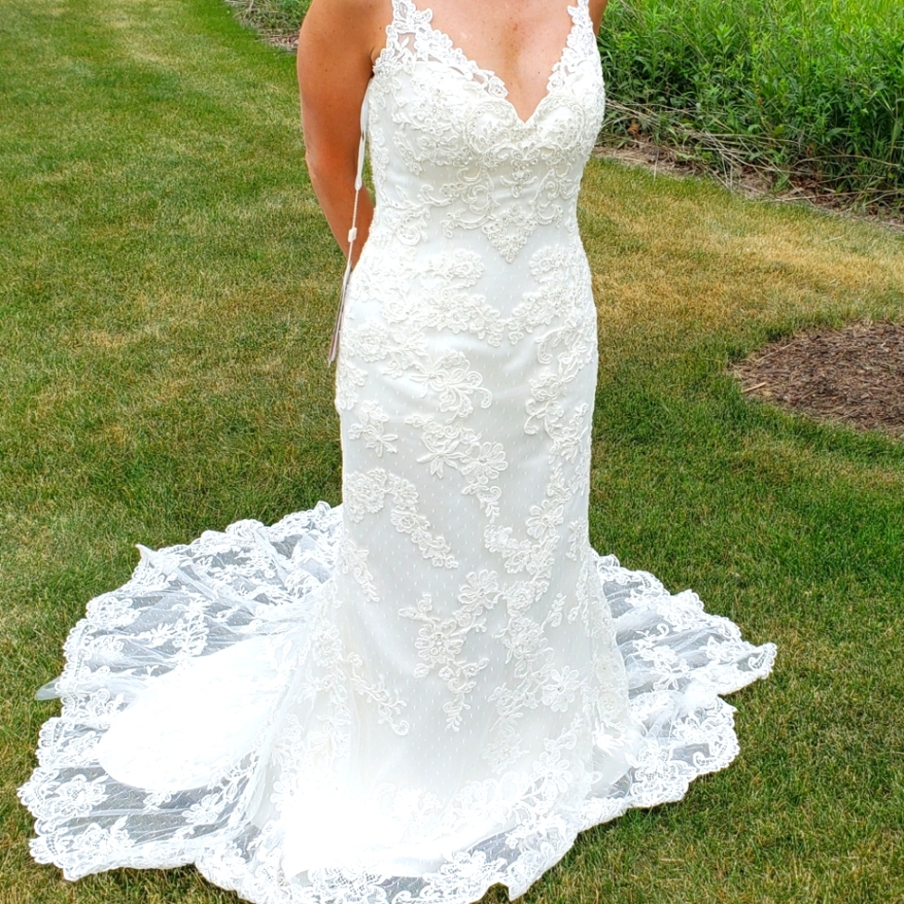 Authentic Casablanca Wedding Dress.